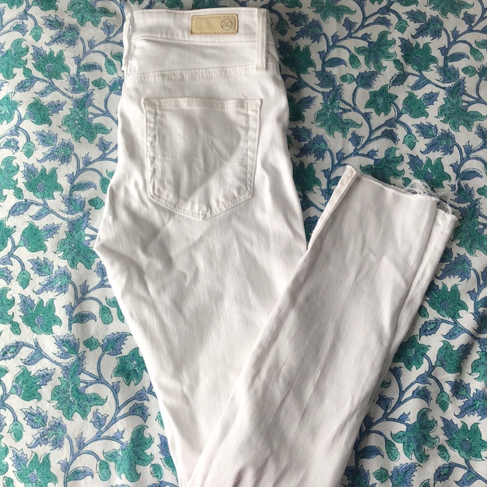 White jeans